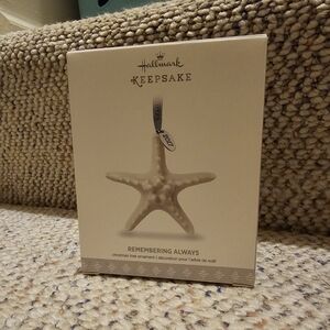 Hallmark Keepsake Remembering Always Starfish